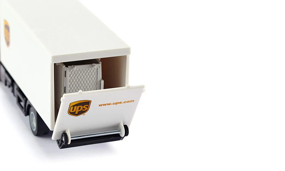 Siku MAN LKW Mit Kofferaufbau Und Ladebordwand 5 Siku MAN LKW Mit Kofferaufbau Und Ladebordwand – Bild 3