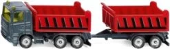 SIKU 1685 LKW Mit Kippmulde Und Kippanhänger