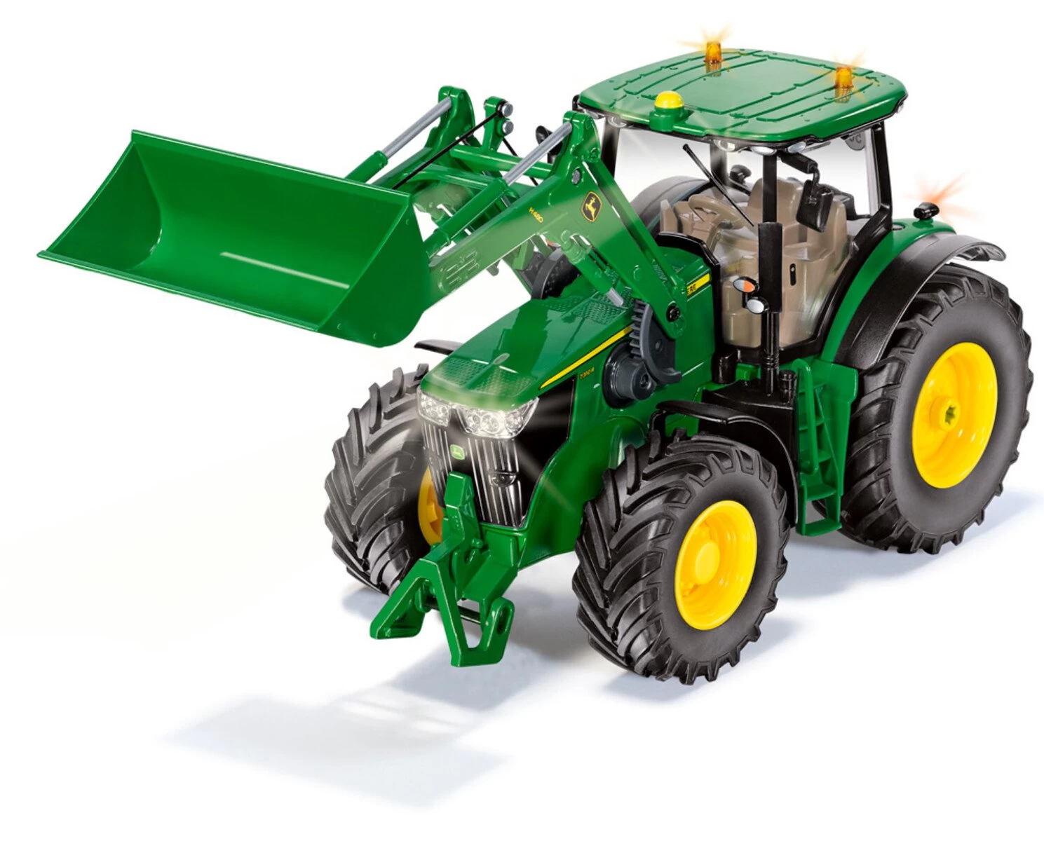 Siku John Deere 7310R Mit Frontlader Und Bluetooth App-Steuerung 3 Siku John Deere 7310R Mit Frontlader Und Bluetooth App-Steuerung