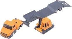 SIKU 1611 Tieflader Mit Bagger -Siku 1503794 03