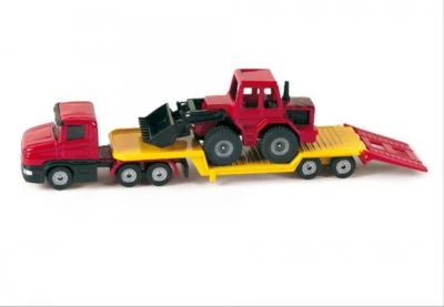 SIKU 1616 Tieflader Mit Frontlader 4 SIKU 1616 Tieflader Mit Frontlader – Bild 2