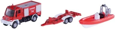 SIKU Super 1636 Unimog Feuerwehr Mit Boot 1:87 5 SIKU Super 1636 Unimog Feuerwehr Mit Boot 1:87 – Bild 3