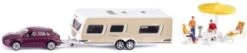 SIKU 2542 PKW Mit Wohnwagen 1:55