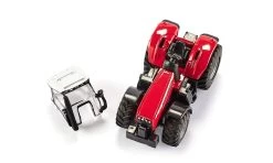 Siku Massey Ferguson Traktor Mit Anhänger -Siku 1844 02