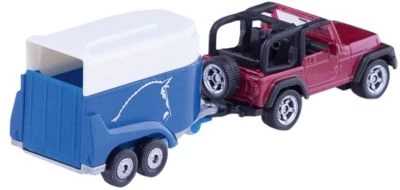 SIKU 1651 Jeep Mit Pferdeanhänger 4 SIKU 1651 Jeep Mit Pferdeanhänger – Bild 2