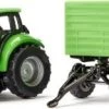 SIKU Super 1606 DEUTZ-FAHR Mit Fortuna 2-Achs Anhänger -Siku 25764978 01