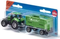 SIKU Super 1606 DEUTZ-FAHR Mit Fortuna 2-Achs Anhänger -Siku 25764978 06