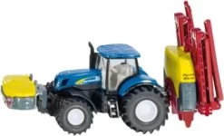 SIKU Farmer 1799 New Holland Mit Kverneland Pflanzenschutzspritze 1:87