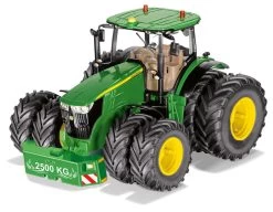 Siku John Deere 7290R Mit Doppelbereifung, Bluetooth App-Steuerung Und Fernsteuermodul