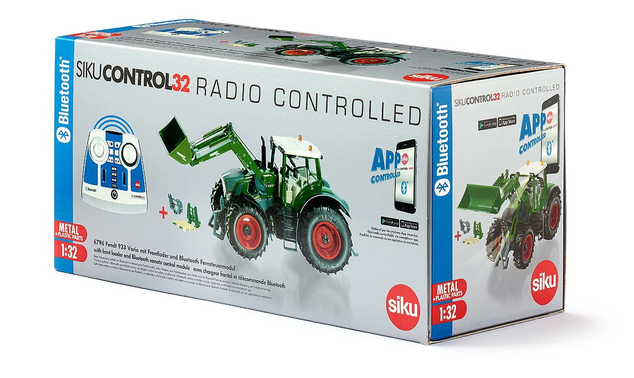 Siku Fendt 933 Vario Mit Frontlader Bluetooth Fernsteuermodul Und App-Steuerung 3 Siku Fendt 933 Vario Mit Frontlader Bluetooth Fernsteuermodul Und App-Steuerung – Bild 2