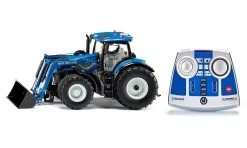 Siku New Holland T7.315 Mit Frontlader, App-Steuerung Und Bluetooth Fernsteuermodul