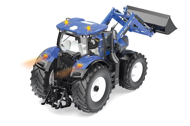 Siku New Holland T7.315 Mit Frontlader, App-Steuerung Und Bluetooth Fernsteuermodul 5 Siku New Holland T7.315 Mit Frontlader, App-Steuerung Und Bluetooth Fernsteuermodul – Bild 3